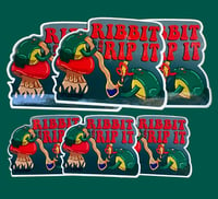 Ribbit and Rip It Vinyl Stickers