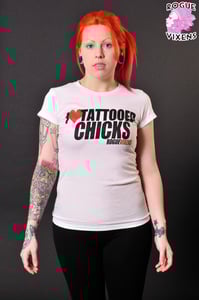 Image of "Tattooed Chicks" Tee (Womens)