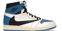 Jordan 1 High x Travis Scott x Fragment "Miltary Blue"