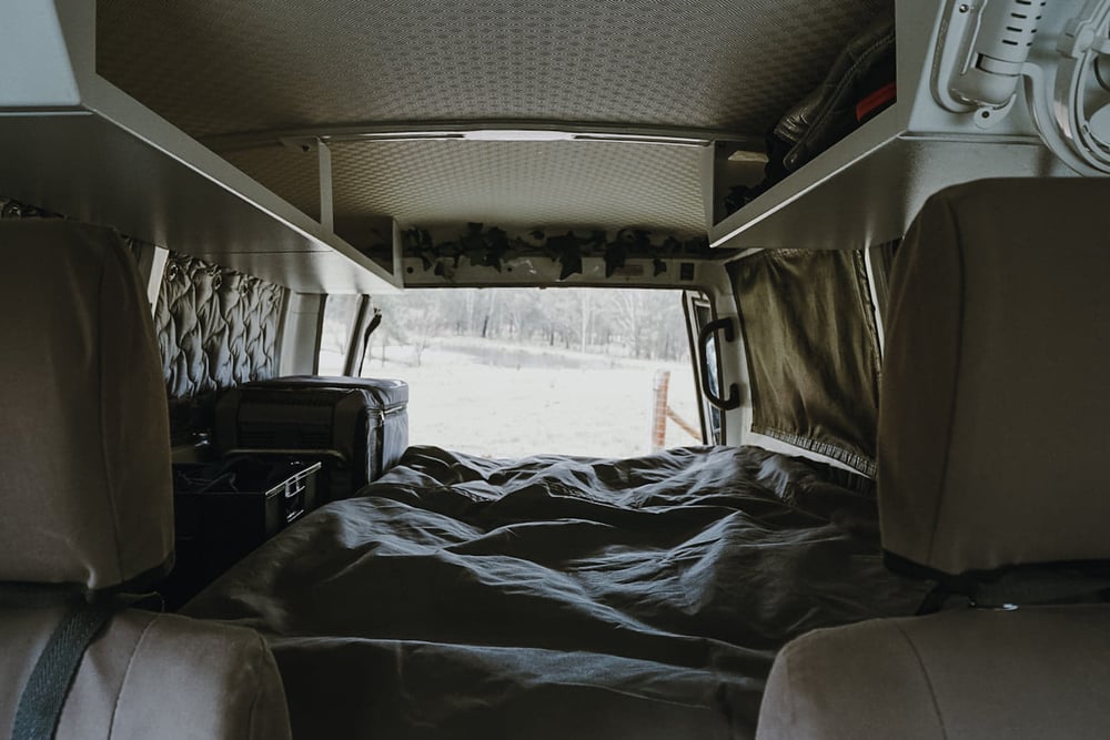 Image of Troopy Gear Canvas Bed Protector - L-Shaped or Double