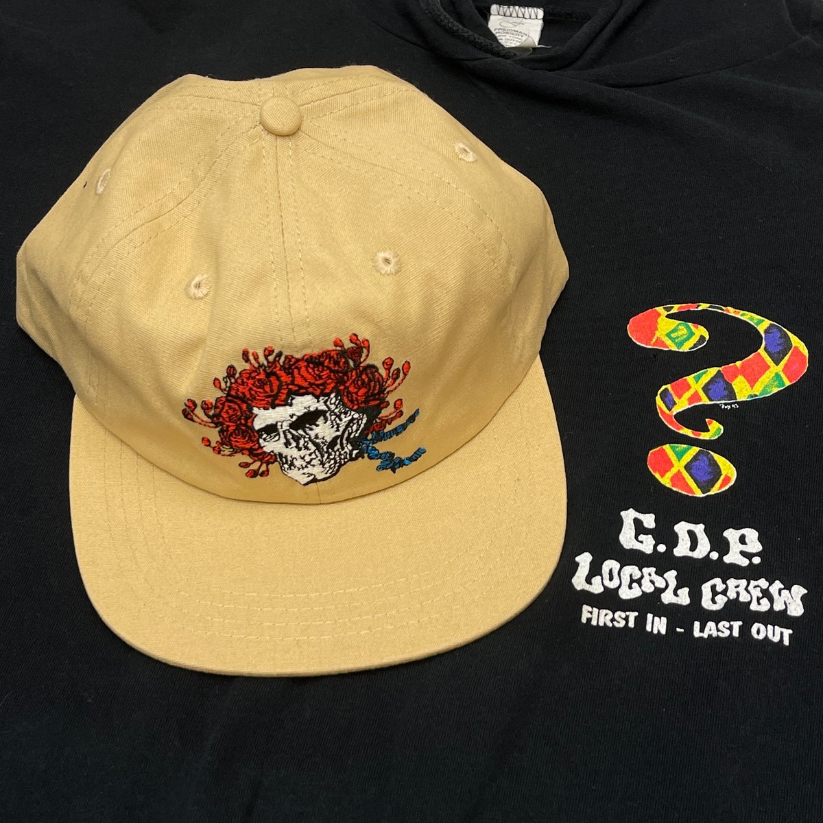 ðŸ”¥FOR SALE!!ðŸ”¥Original Vintage 90's Grateful Dead Road Crew Hoodie! - Ram Rod Collection!! - XL