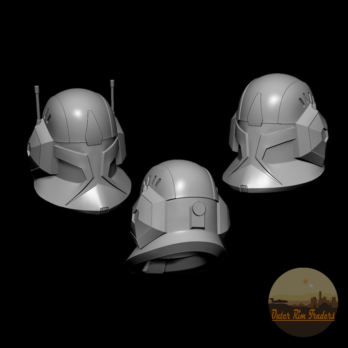 Image of Hazardous Materials Helmet modeled by Skylu3D