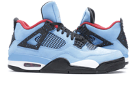 Jordan 4 x Travis Scott "University Blue and Red"