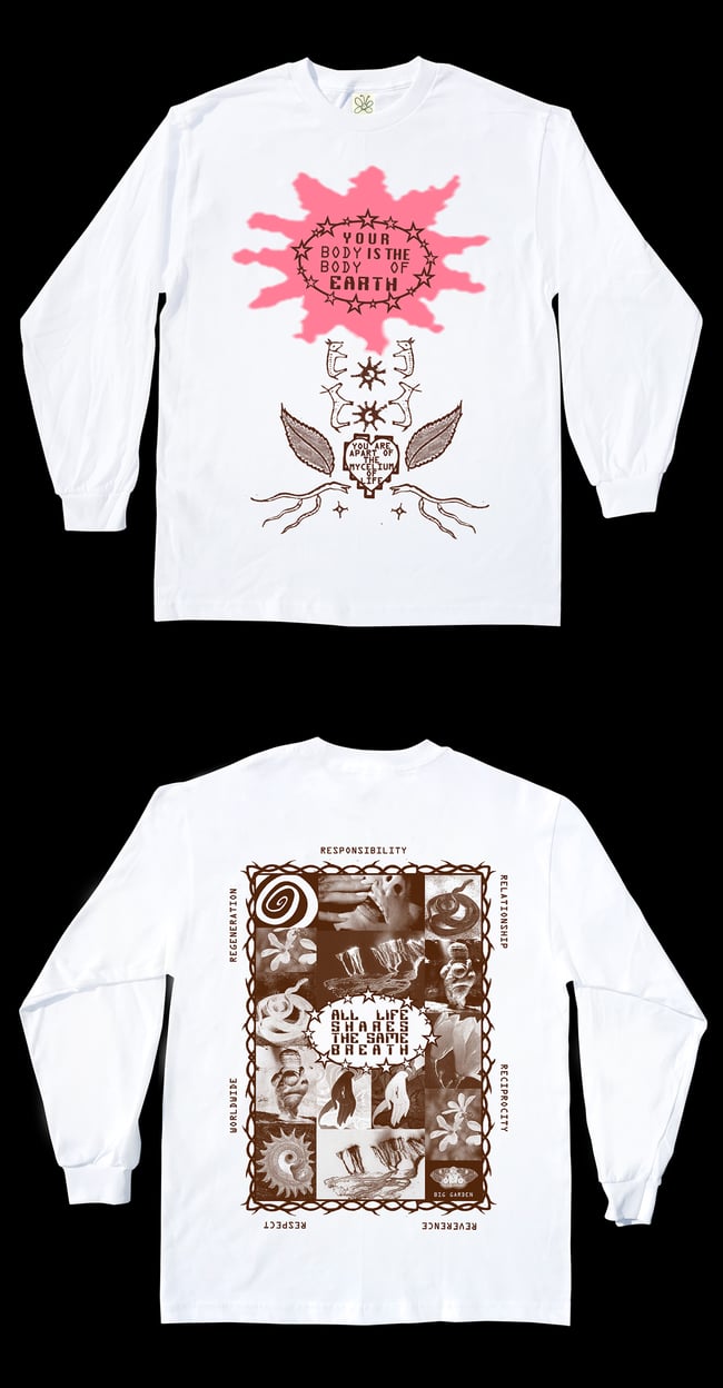 BODY OF EARTH LONG SLEEVE - COLOUR CHOICE