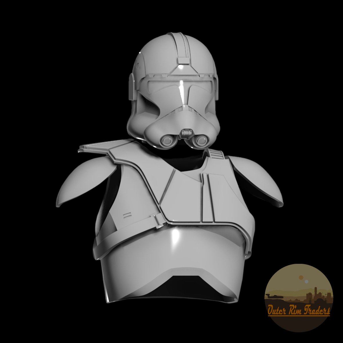 Image of Heavy Arms Trooper Modeled by Skylu3D