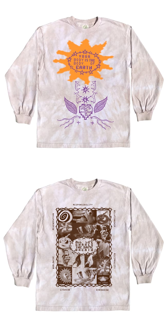 BODY OF EARTH LONG SLEEVE - COLOUR CHOICE