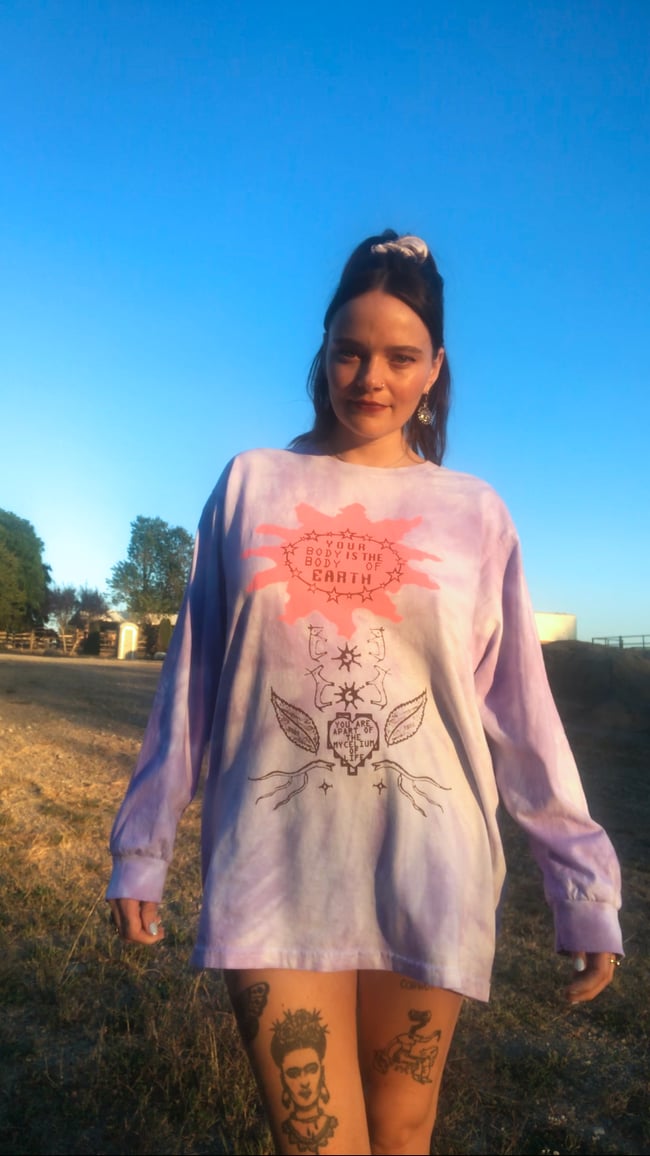 BODY OF EARTH LONG SLEEVE - COLOUR CHOICE