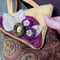 Image of Tapestry Flowers Fancy Jeweled Pocket With Crossbody Strap
