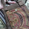 Image of Fancy Jeweled Tapestry Pocket With Matching Back Pocket And Cross Body Strap