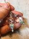 Image of Soul Star Chakra Polished Quartz Crystal Rock Earrings