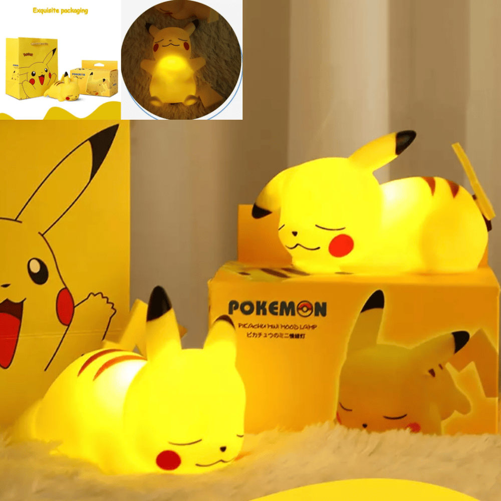 Image of Pikachu Pokémon Glowing Night Light 