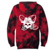 Red Tie Dye Crew Hoodie