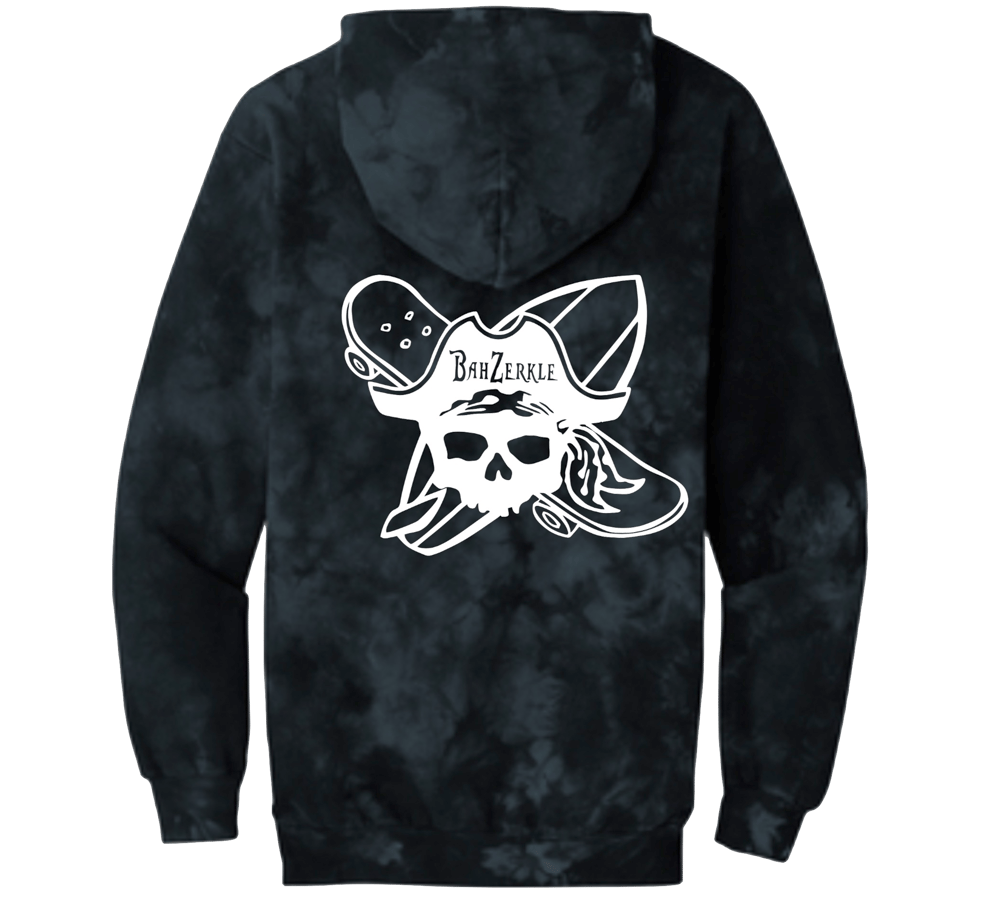 Black Tie Dye Hoodie