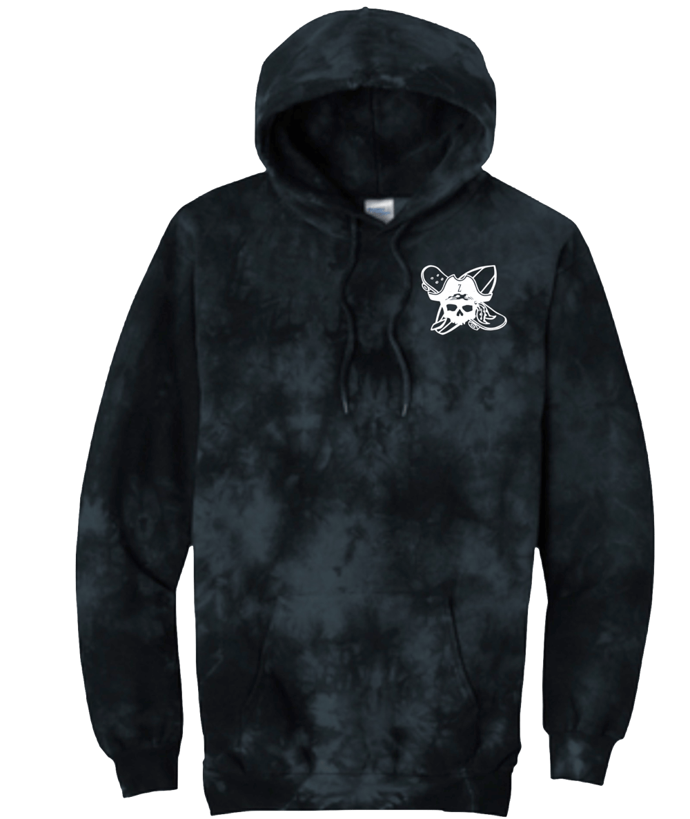 Black Tie Dye Hoodie