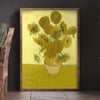 Vincent van Gogh | Sunflowers fourth version | 1888 | Painting Poster | Wall Art Print | Home Decor