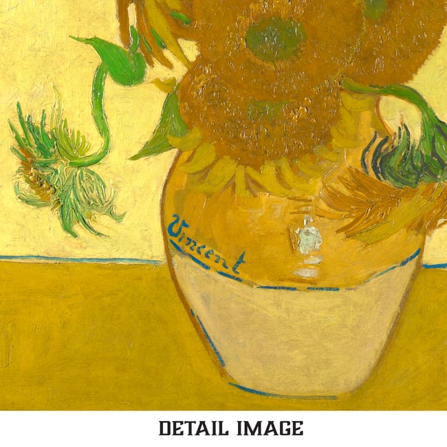 Vincent van Gogh | Sunflowers fourth version | 1888 | Painting Poster ...