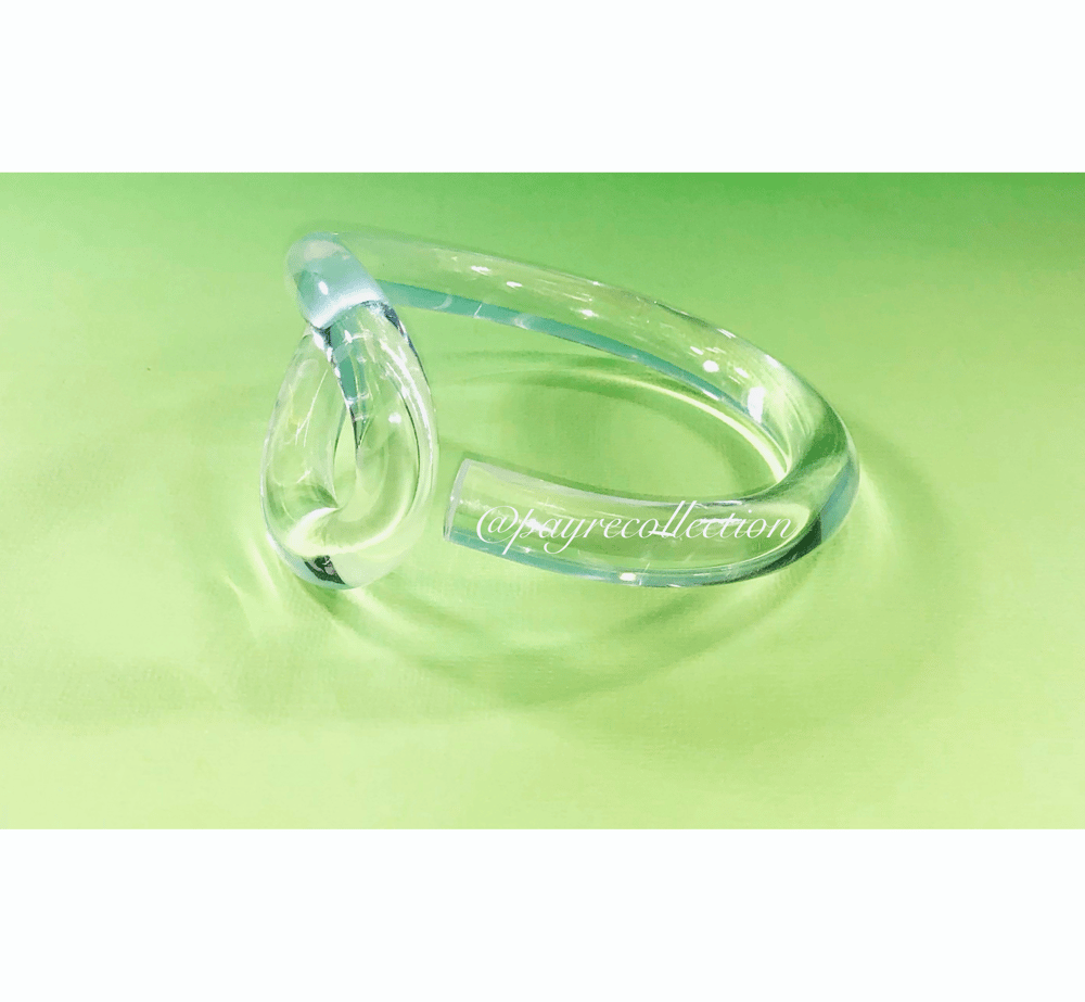 Image of LUCITE BANGLE
