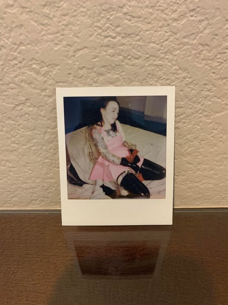 Image of EGN III: Screen Used Felisha Fisher Polaroid #1