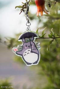 Sakura Totoro Acrylic Keychain (U.S. ONLY)
