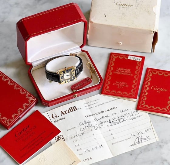 Image of Cartier Tank Obus