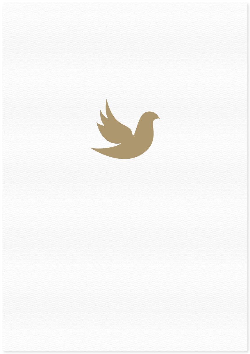 Image of Peace Dove | Gold