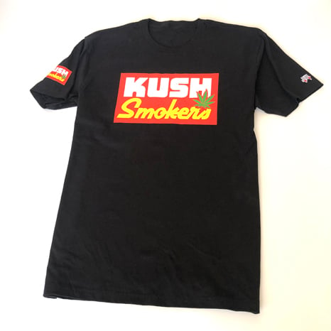 "Kush Smokers Solid" tee