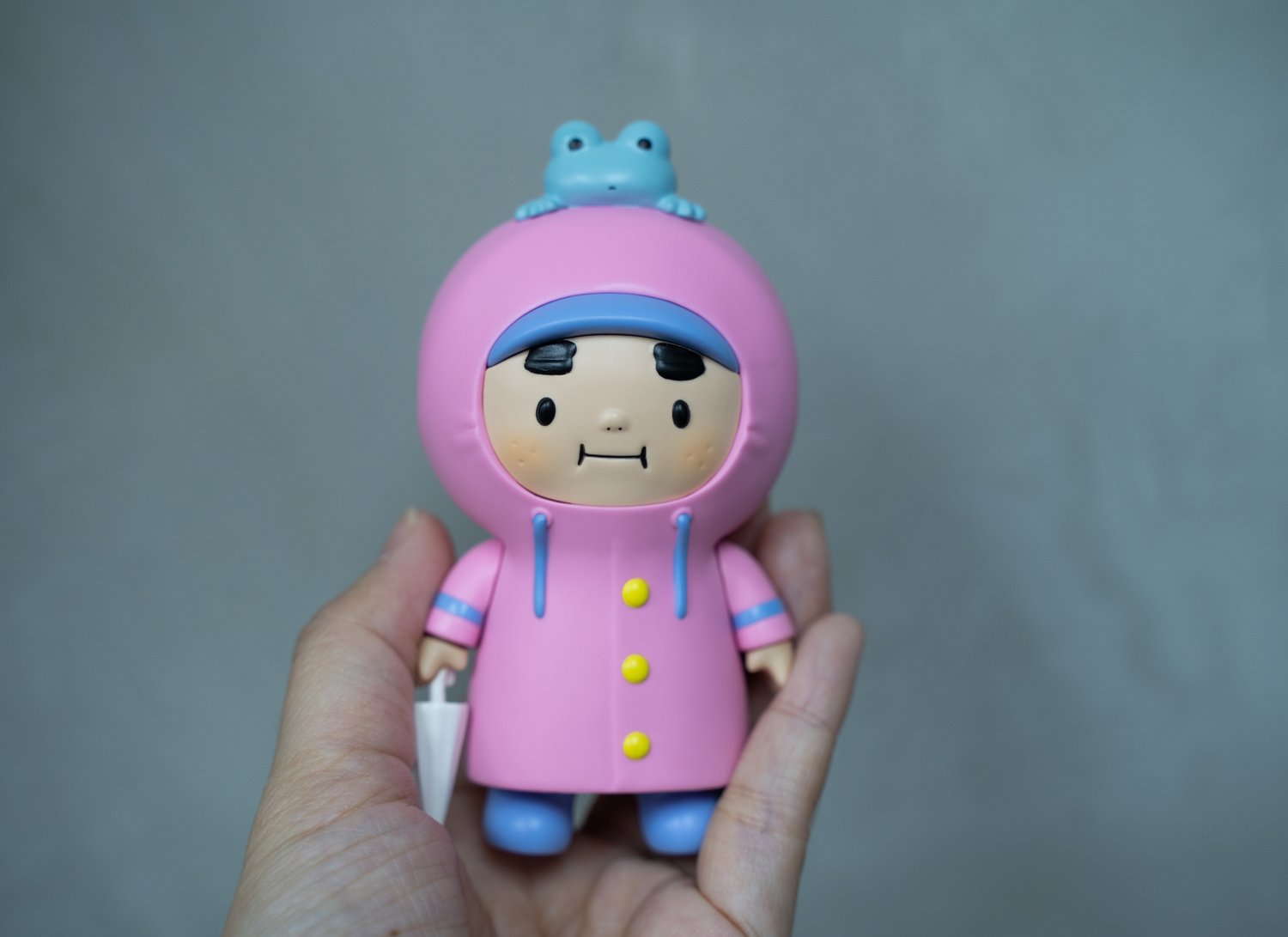 Image of CHUBBY OJISAN 'PINK COAT EDITION' BY AMBER