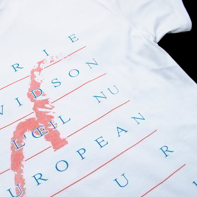 Marie Davidson & L'Œil Nu - EURO TOUR 2021 T-Shirt (WHITE)