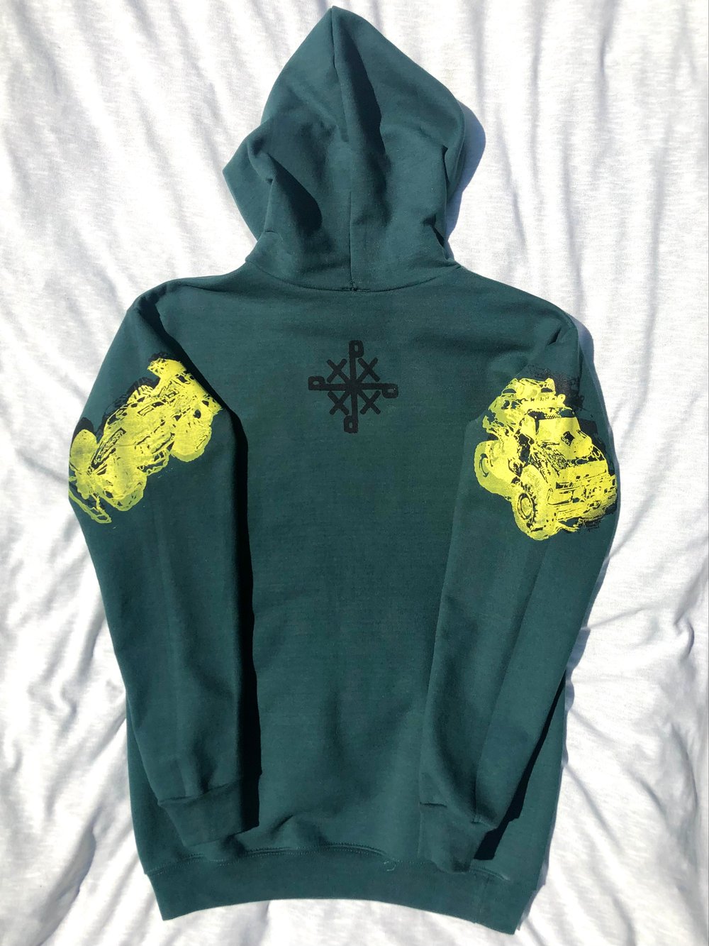 RC collection hoodie in green