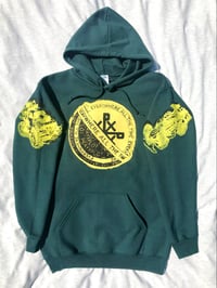 Image of RC collection hoodie in green 