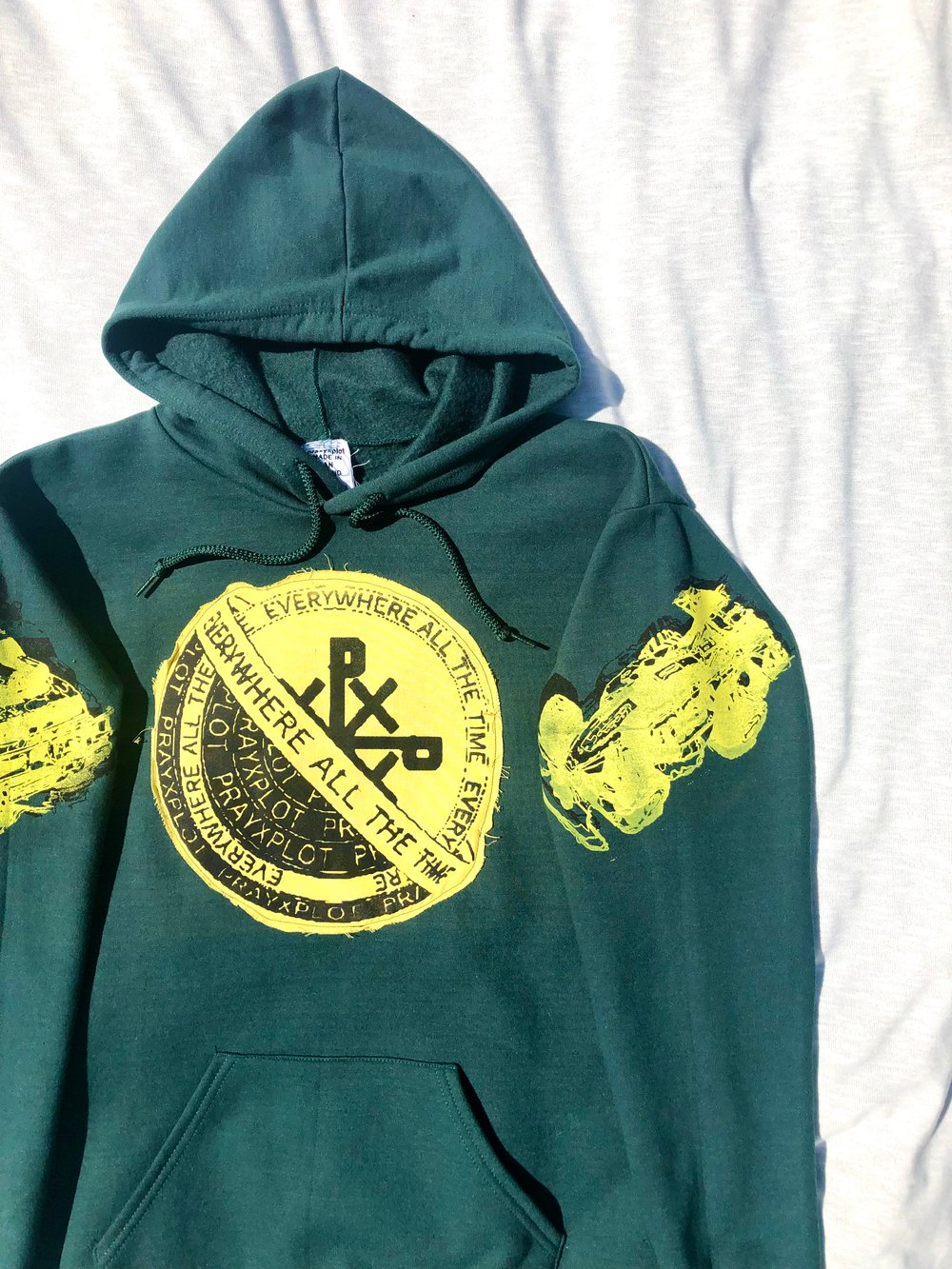 RC collection hoodie in green 