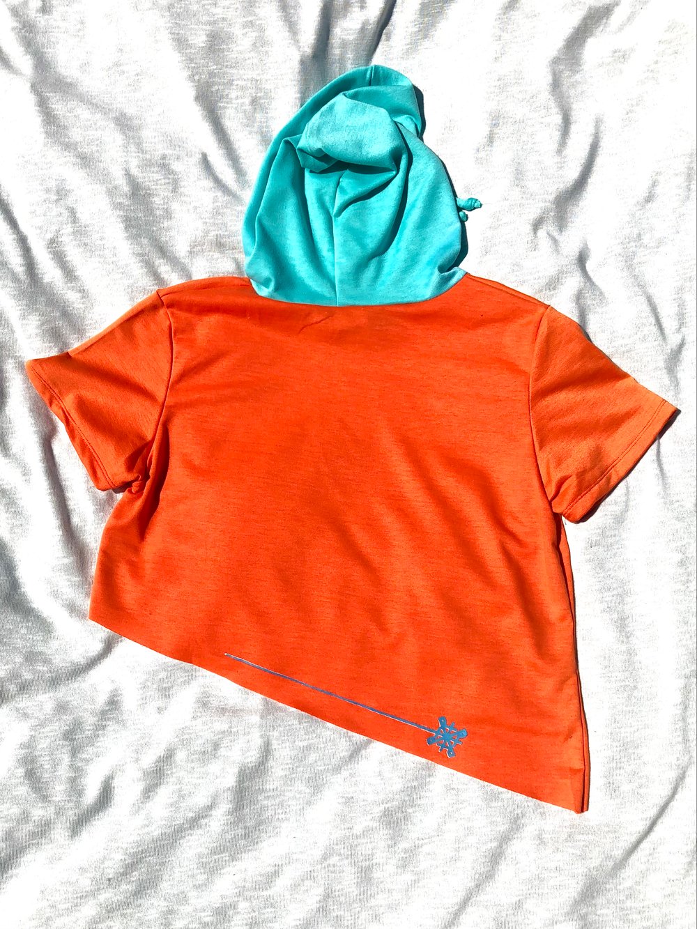 through thick and thin cut and sew half hoodie