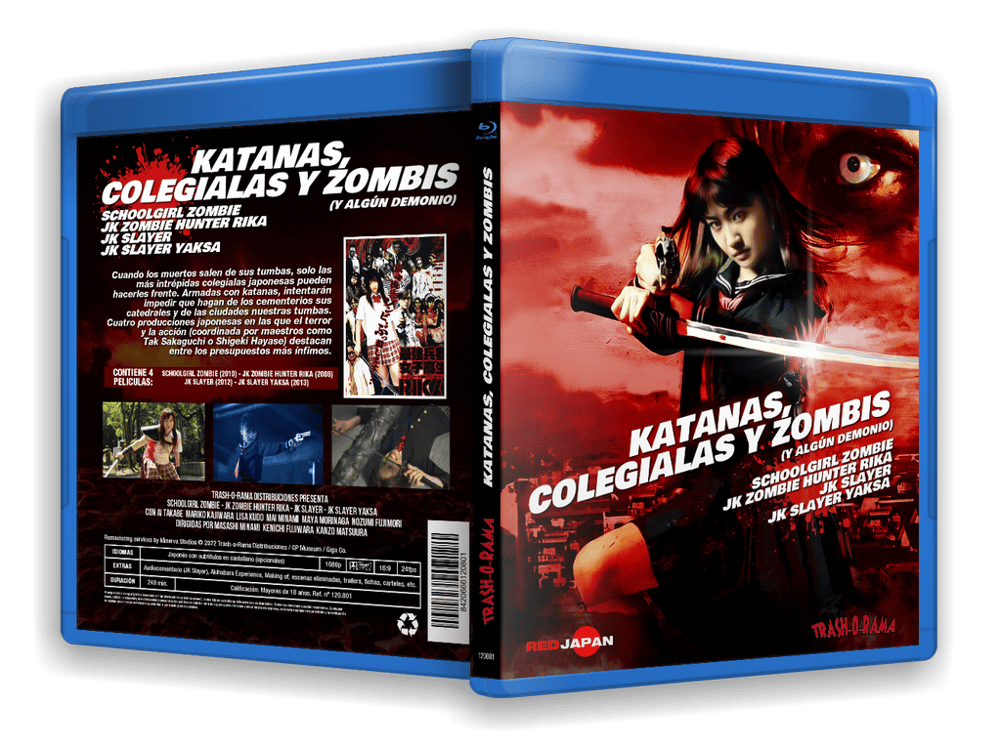 Image of KATANAS, COLEGIALAS Y ZOMBIS