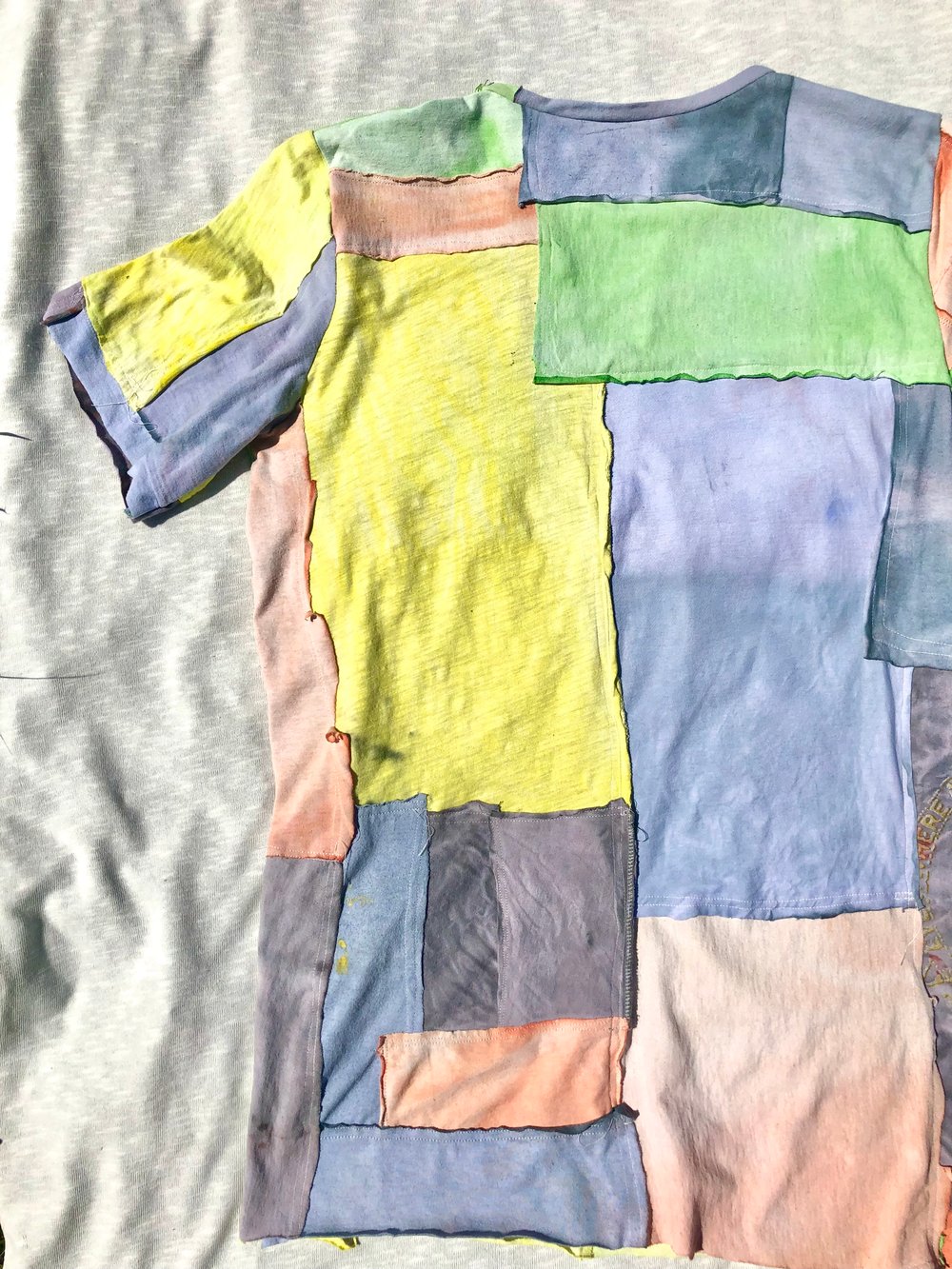 producing legends over time hand dyed cut and sew tee