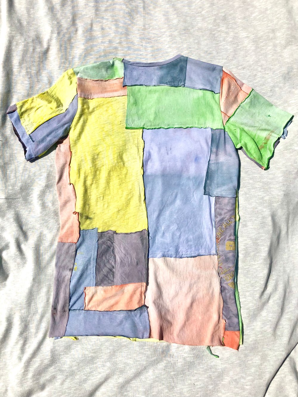 producing legends over time hand dyed cut and sew tee