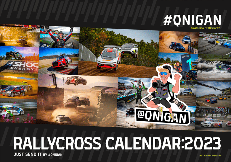 Image of 2023 Rallycross Calendar