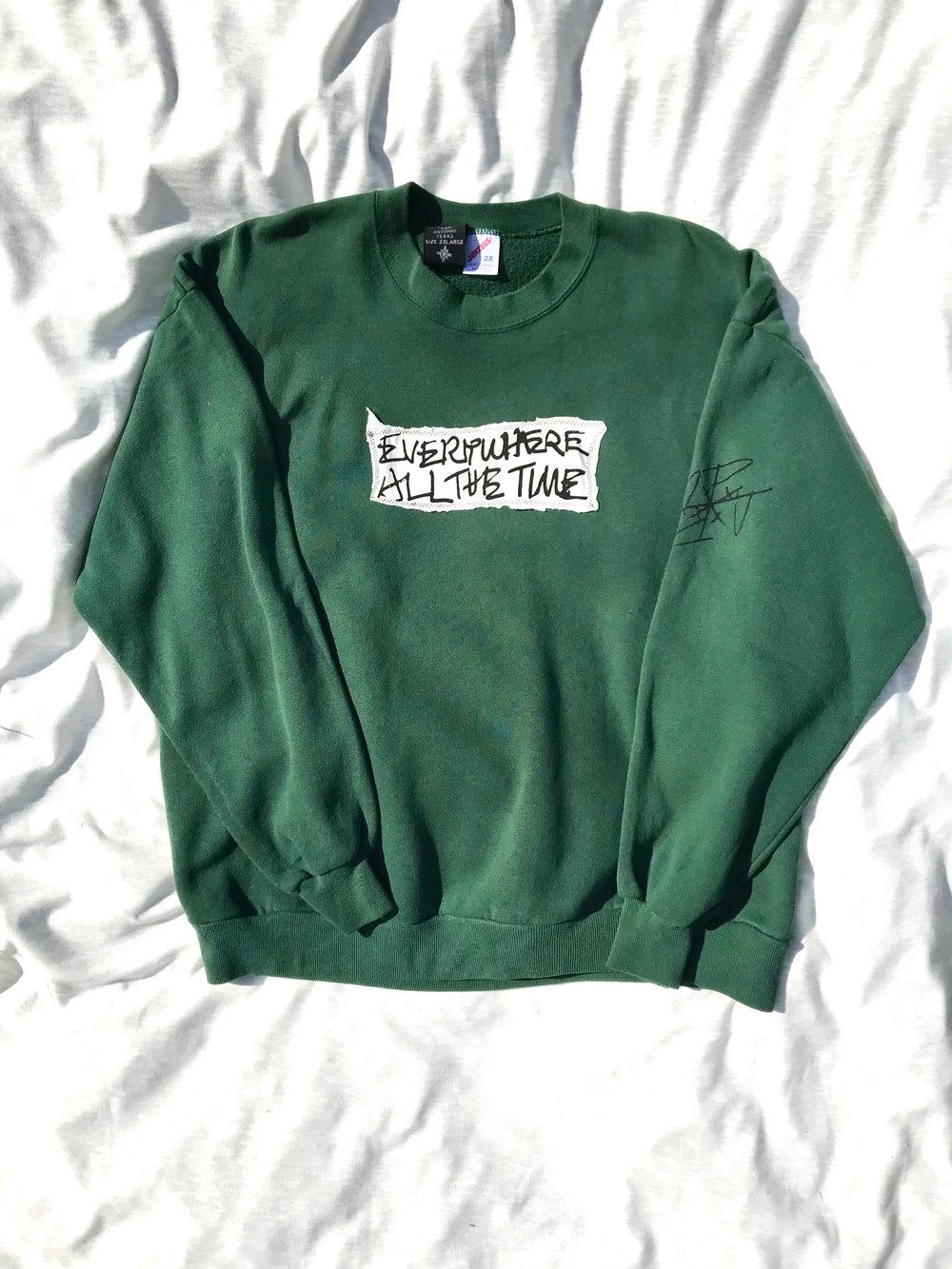 DWS dude sweater in forest green 