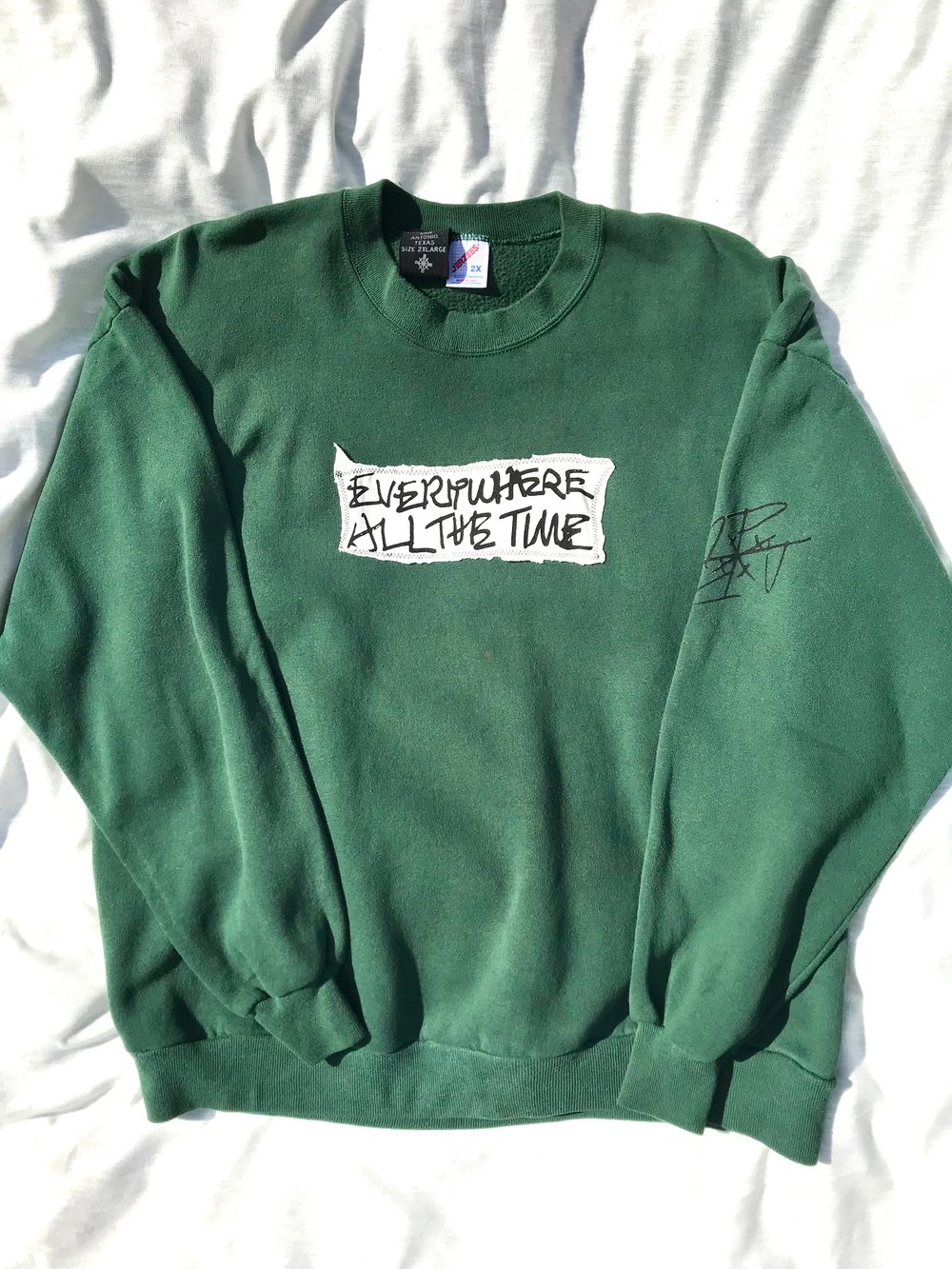 DWS dude sweater in forest green 