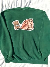 Image of DWS dude sweater in forest green 