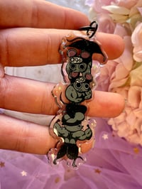 Image 3 of Kimetsu Ugly Girls & Tengen Mice Keychains