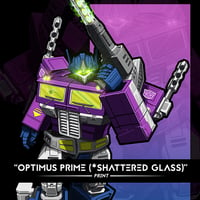 Image 1 of Optimus Prime (*Shattered Glass) - Print