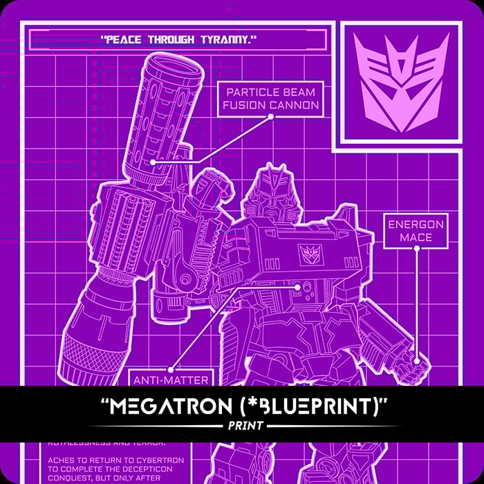 Megatron (Blueprint) - Print