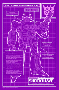 Image 2 of Shockwave (Blueprint) - Print