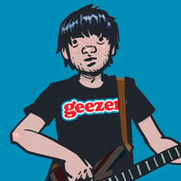 Geezer colour logo T-shirt