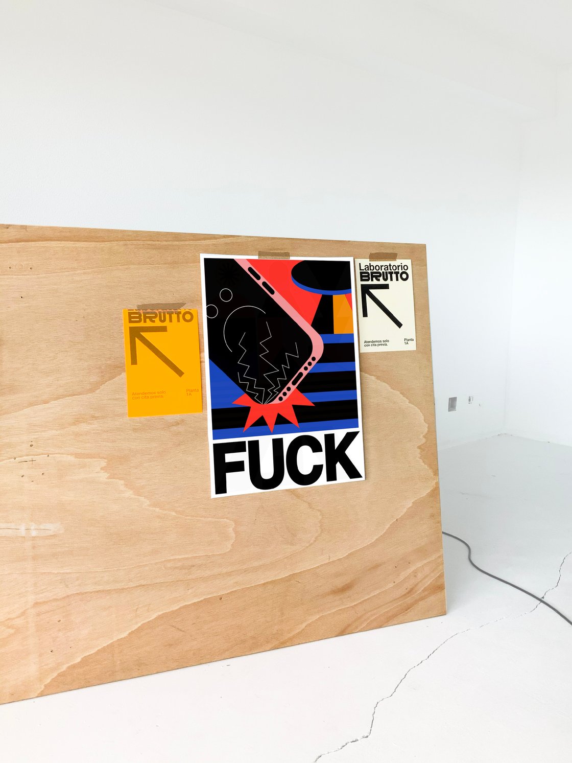 Image of FUCK #001 Poster by Marco Oggian