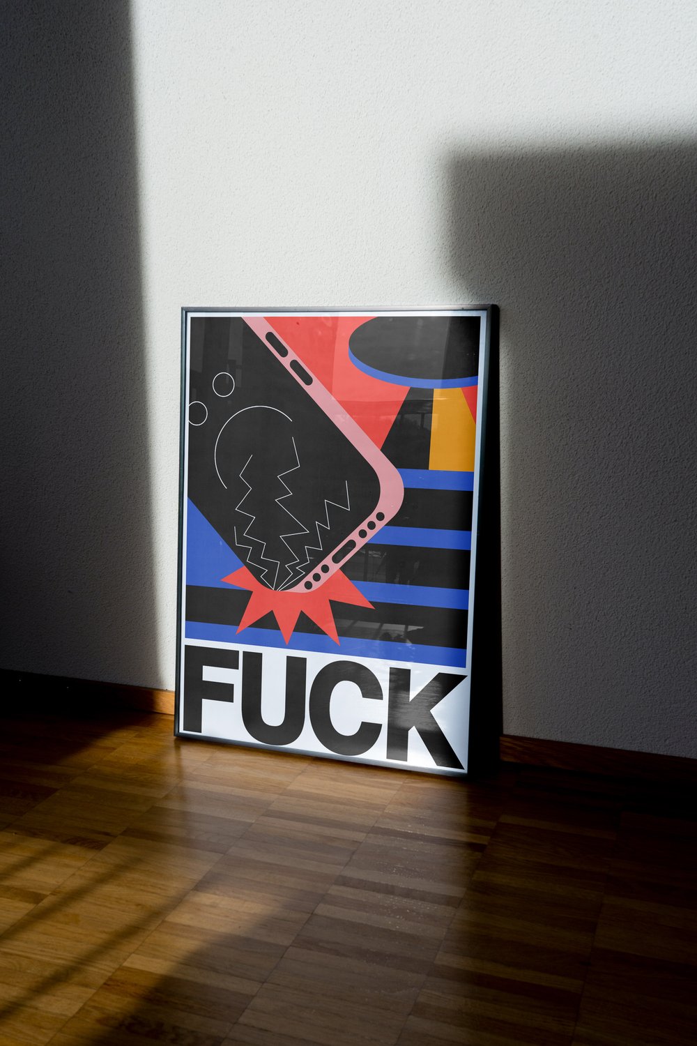 FUCK #001 Poster by Marco Oggian