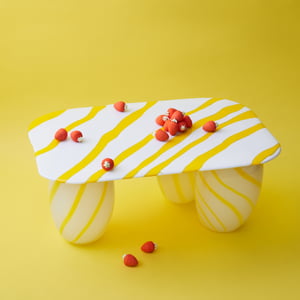 Image of YELLOW CANDY SIDETABLE