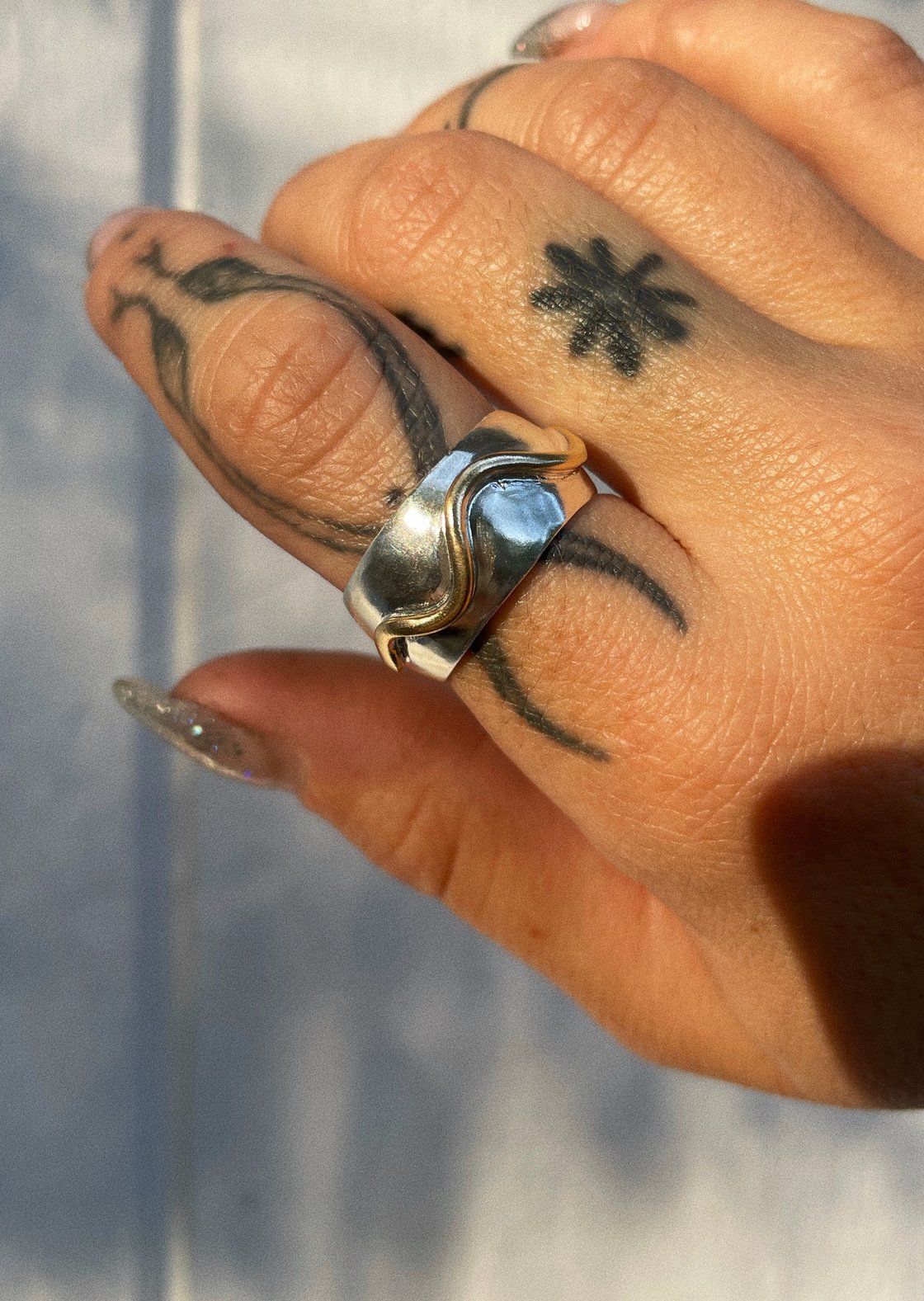 Image of Garden Collection | Sz. 8.25 Snake Ring 