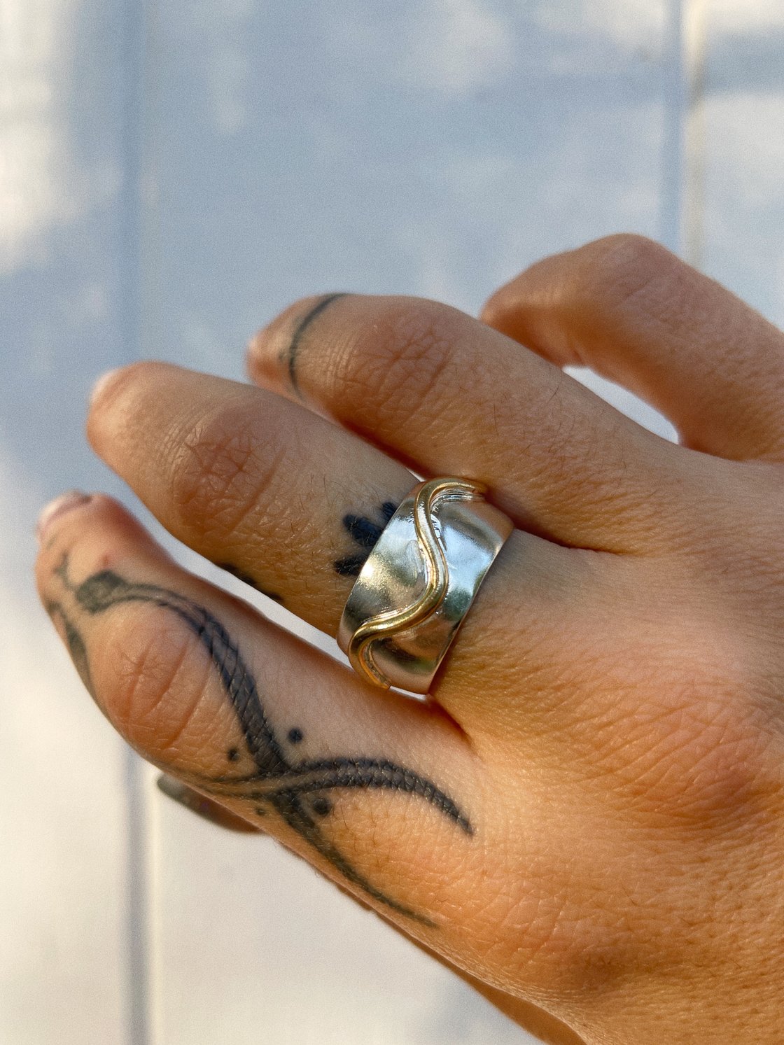 Image of Garden Collection | Sz. 7.25 Snake Ring