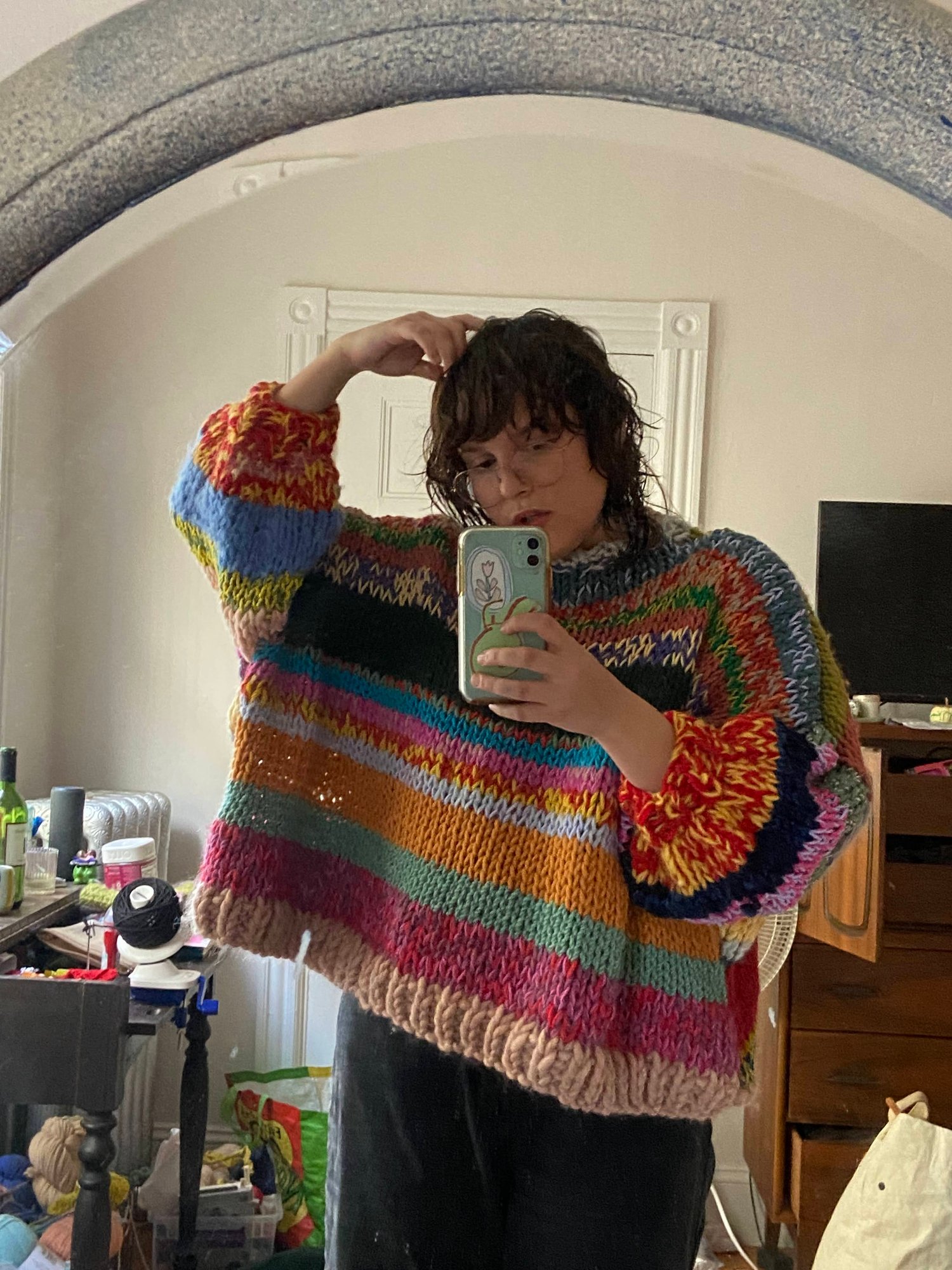 scrap pullover